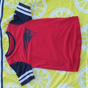 Patriots women's jersey t-shirt hybrid